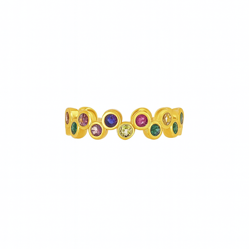 Adjustable Gem Ring
