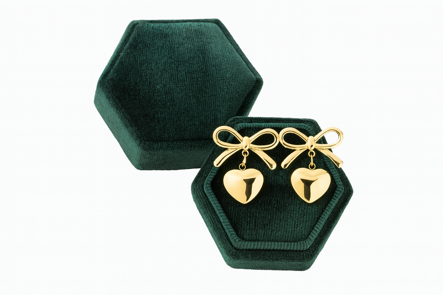 Sweetheart Bow Earrings