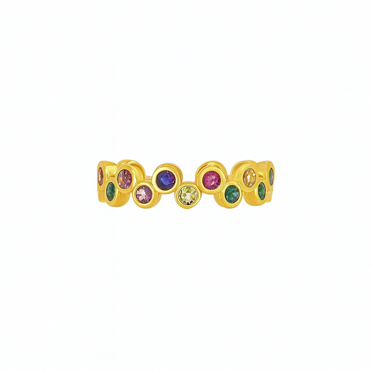 Adjustable Gem Ring
